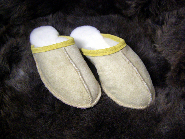 Scuffs - Lambskin Slippers