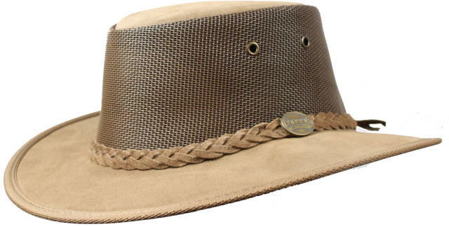 1064 Foldaway Cooler - Leather Australian Hat